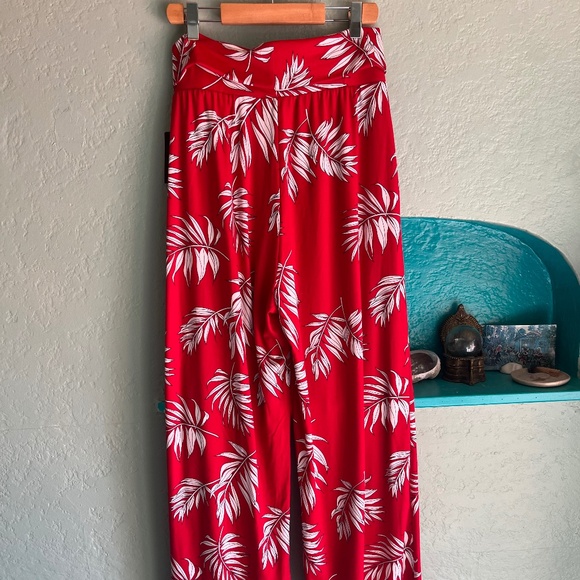 NWT Beechers Brooke Foldover Waist Wide Leg Pants - Picture 3 of 6